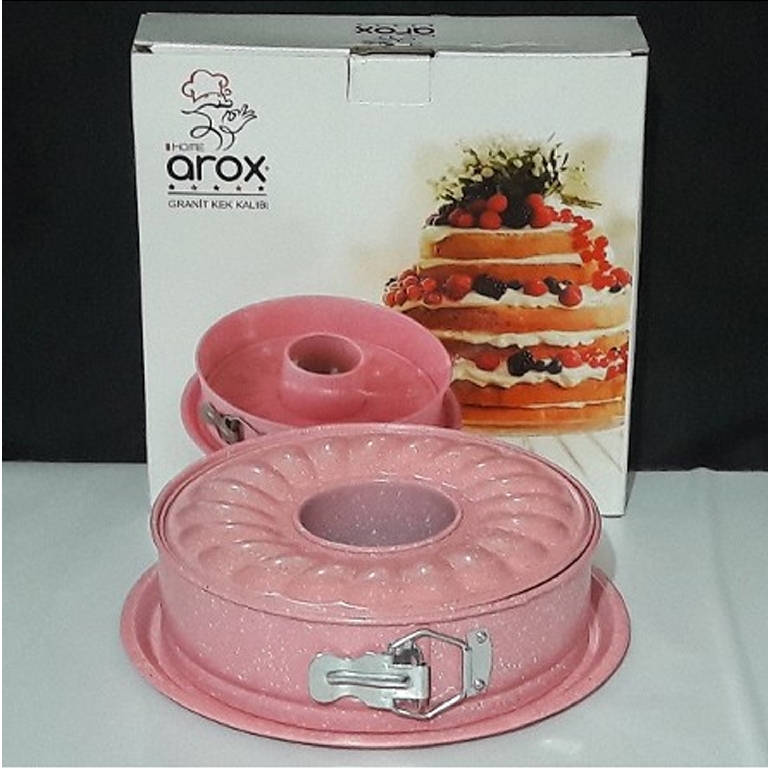 Çaka Pazarlama Toptan Satış Sitesi Arox Granit Kek Kalıbı Pembe