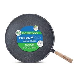 Thermoad Alüminyum Granit Döküm Gözleme Tavası 36 cm