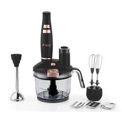 King KKB976 Hilde Komple Blender Set Siyah