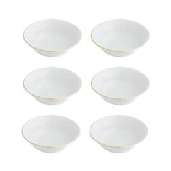 Porland 04POR028414 Altın Yaldız Porselen Kase Seti 15 Cm 6'lı