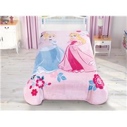 Kristal Disney Princesses Lisanslı Tek Kişilik Battaniye
