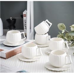 Vadi VP304 Daisy Porselen Çay Fincan Takımı