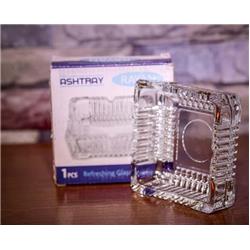 Rayan TG-2021 Ashtray Cam Kare Küllük 10 cm