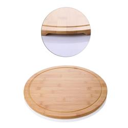Balsa BPT-34 Bambu Pizza Tahtası Sunum Tabağı 33cm