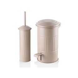 Balsa BLS-7063 Paslanmaz Boyalı Banyo Seti Krem