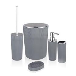 İndecor IND668 Liza Akrilik 5 Parça Banyo Seti -Renkli-