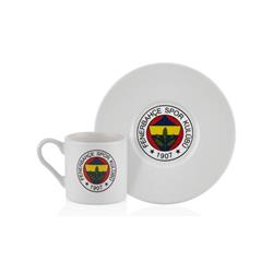 Neva N3418 Taraftar Fenerbahçe Klasik Logo Kahve Fincan Takımı 2li