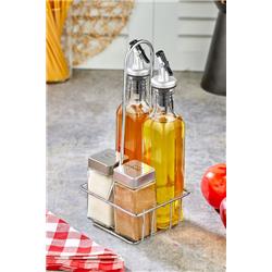 Cooker CKR2957 Dörtlü Sirkelik & Yağlık Sosluk Tuzluk Seti