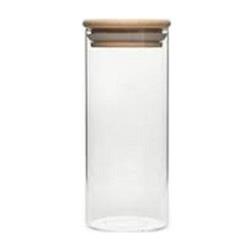 Bambum B4957 Bambu Kapaklı Cam Kavanoz Saklama Kabı 350ml