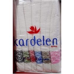 Fiesta 9100 Kardelen Bianca Jakarlı Havlu 50x90cm 12li -Çeşit-