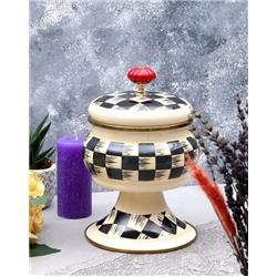 Arow TR-3890 Truva Dama Desenli Emaye Şekerlik