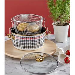 Neva N3288 Berry Emaye Kızartma Tenceresi 24 cm
