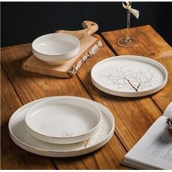 Vadi VF194 Autumn Life 24 Parça Yemek Takımı Ağaçlı