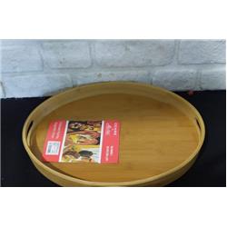 Cemre MTR-2303066 Bambu Oval Tepsi 42x31cm