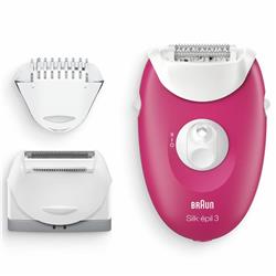 Braun 3276 Smartlight, 2'si 1 Arada Kablolu Epilatör / Epilasyon Aleti - Ahududu Pembe