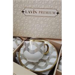Lavin 20886 Porselen Kahve Fincan Takımı