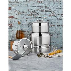 Cooker CKR2875 Çelik 8 Parça Tencere Seti