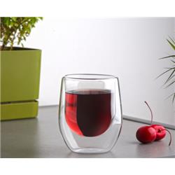 Gönül G3322 Cam Çift Cidarlı Bardak 240 Ml