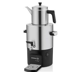 Korkmaz A841 Çayşef Semaver Çay Makinesi Inox/Satin