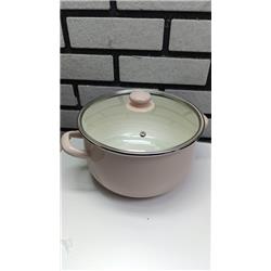 Alev Emaye Bombeli Tencere 24cm -Renkli-