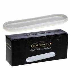 Lavin 27953 Ginetta Porselen Oval Sunum Tabağı 6lı