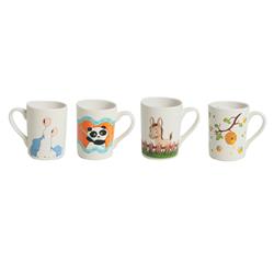 Keramika Zen Stoneware Kupa Çocuk Desenli 8cm 150 ml 24lü -Çeşit-