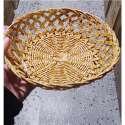 Sever Home BJ72138 Hasır Yuvarlak Ekmek Sepeti