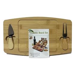 Sever Home GR96900 Bambu Peynir Sunum Tepsi Seti