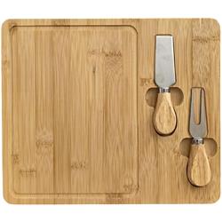 Sever Home GR96907 Bambu Peynir Sunum Tepsi Seti