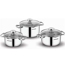 Korkmaz A1967 Aqua 6 Parça Tencere Seti