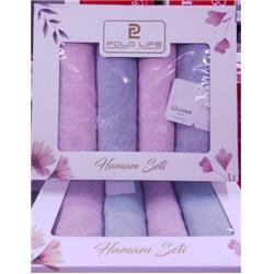 Polo Life Otantik 4 Parça Hamam Takımı -Çeşit-