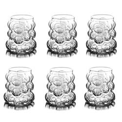 Lavin 46718 Üzüm Desenli Kahve Yanı Bardağı 6 Adet