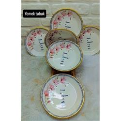 Hülger Ç0001 Lavia Seramik Yemek Tabak 6lı