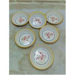 Hülger Ç9937 Lavia Seramik Sunumluk Çerezlik Tabak 6lı