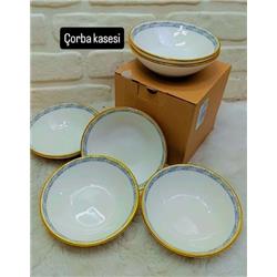 Hülger Ç9920 Lavia Seramik Çorba Kasesi 6lı