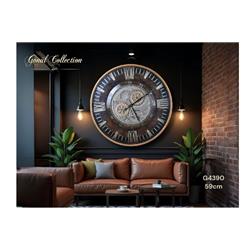 Gönül G4390 Çarklı Dekoratif Duvar Saati 59cm