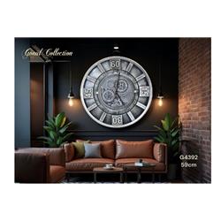 Gönül G4392 Çarklı Dekoratif Duvar Saati 59cm
