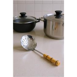 Bambum B6382 Mundo Bambu Saplı Kaşık Süzgeç 33,5x11,5cm