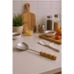Bambum B6381 Mundo Bambu Saplı Kızartma Kaşığı 32,5x10cm