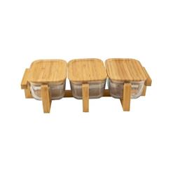 Bambum B6530 Lumora Standlı Cam Kahvaltılık Kahvaltı Seti 7 Parça