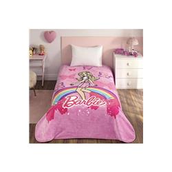 Kristal Barbie Sun Lisanslı Tek Kişilik Battaniye