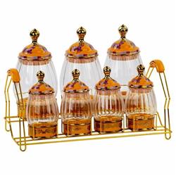 Lavin 46800 Hermes Standlı Porselen Baharat Takımı 15 Parça