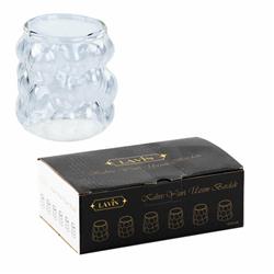 Lavin 44509 Üzüm Desenli Kahve Yanı Bardağı 6 Adet