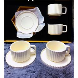 Farika Satürn Porselen 2 Kişilik Kahve Fincan Takımı