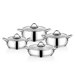 İmza Venüs Çelik 8 Parça Tencere Seti