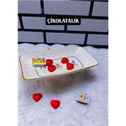 Hülger 0452 Vento Seramik Ayaklı Çikolatalık