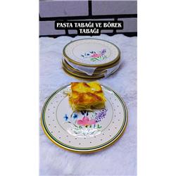 Hülger 0421 Vento Seramik Pasta Tabağı 6lı