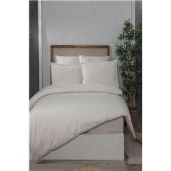 Altınbaşak Infinity Poplin Tek Kişilik Nevresim Takımı Ivory