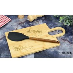 Gönül G5120 Bambu Saplı Silikon Spatula Siyah