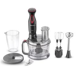 Homend Functionall 2851H Blender Set Mutfak Robotu Siyah Kırmızı